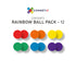 CONNETIX - 12 Piece Rainbow Replacement Ball Pack